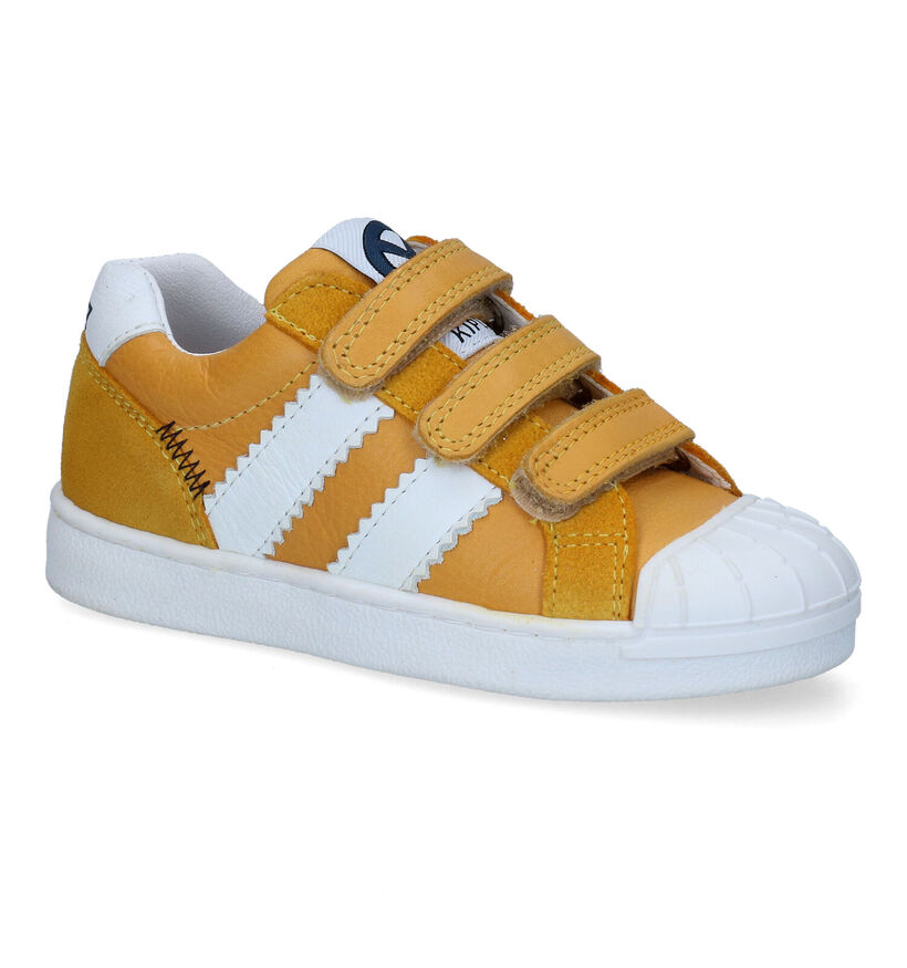 Kipling Duros 2 Chaussures à velcro en Jaune pour garçons (308250) - pour semelles orthopédiques