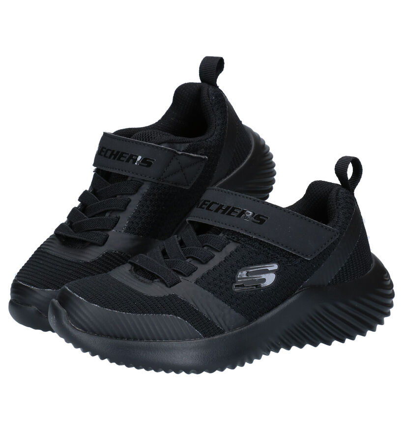 Skechers Bounder Baskets en Noir en textile (277921)