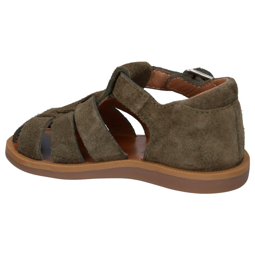 Pom d'Api Poppy Daddy Cognac Sandalen in nubuck (288635)