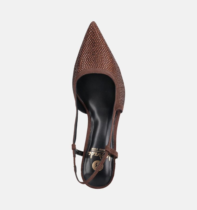 La Strada Escarpins &agrave; talon en Marron pour femmes (381639)