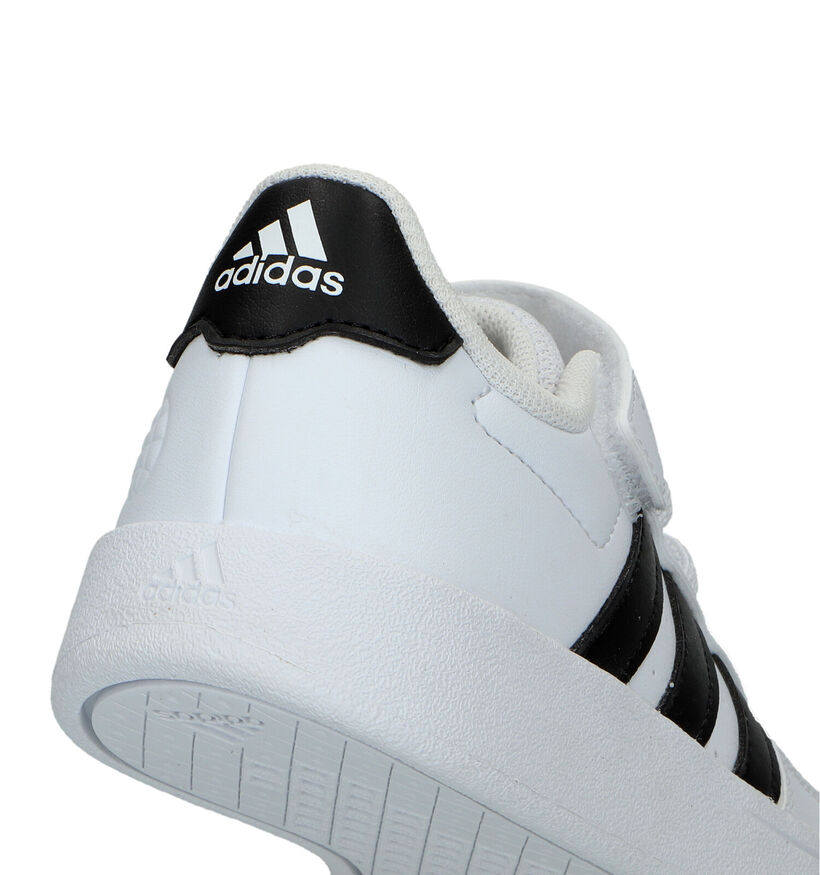 adidas Breaknet 2.0 EL Witte Sneakers voor jongens, meisjes (324134) - geschikt voor steunzolen