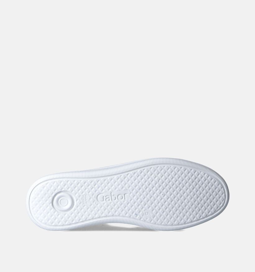 Gabor Chaussures à lacets en Blanc pour femmes (352088) - pour semelles orthopédiques