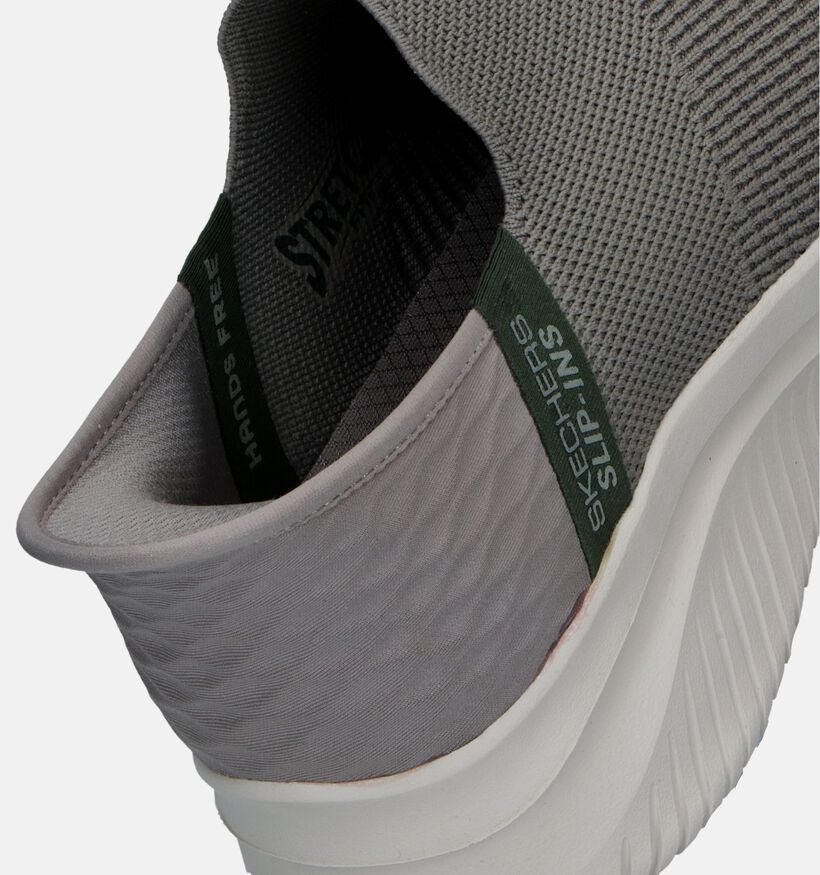 Skechers Slip-ins Ultra Flex 3.0 Viewpoint Taupe Slip-on Sneakers voor heren (340826)