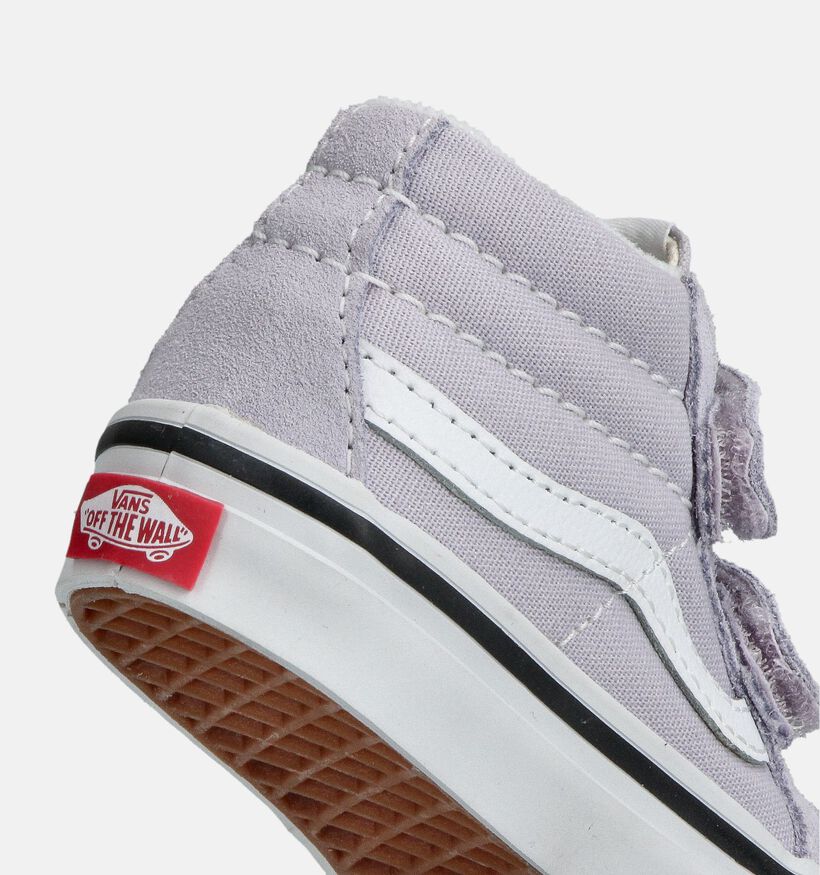 Vans SK8 Mid Reissue Baskets en Violet pour filles, garçons (361021)