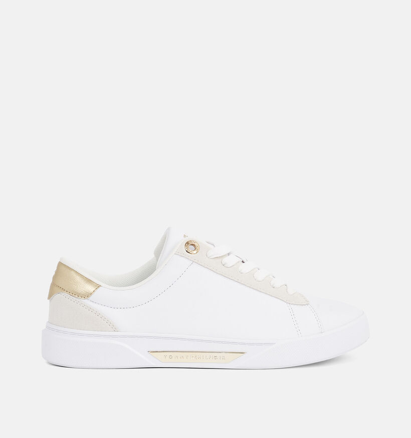 Tommy Hilfiger Chic Court Witte Sneakers voor dames (349712) - geschikt voor steunzolen
