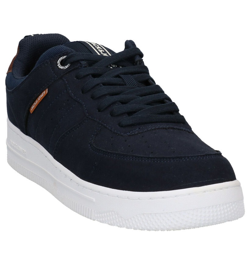 Jack & Jones Baskets basses en Bleu foncé en simili cuir (278256)