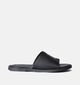 Tamaris Nu-pieds plates en Noir pour femmes (354432)