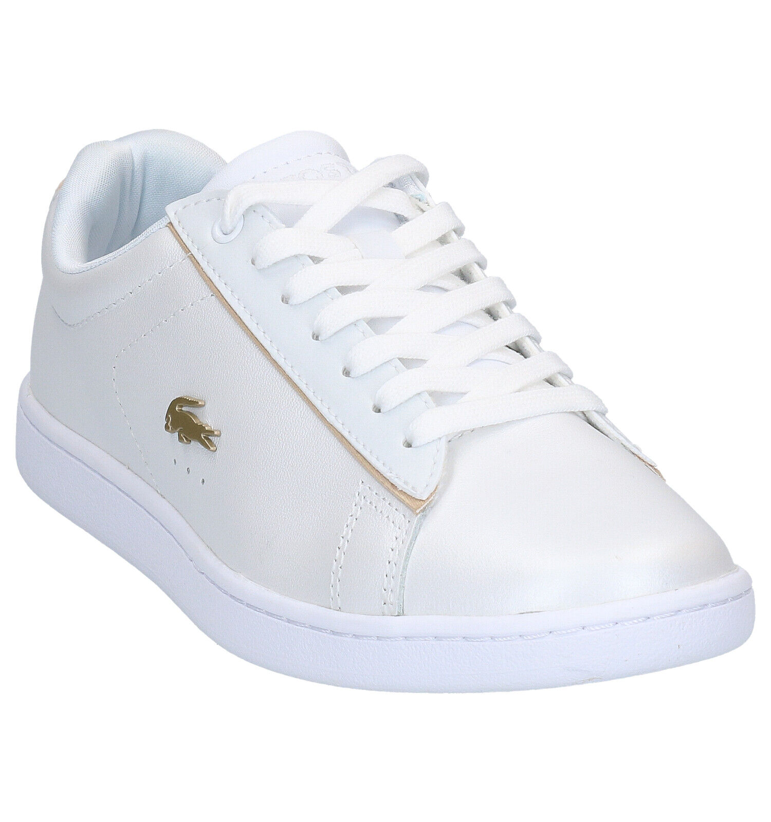 Lacoste Carnaby Evo Witte Sneakers Dames Sneakers Online op