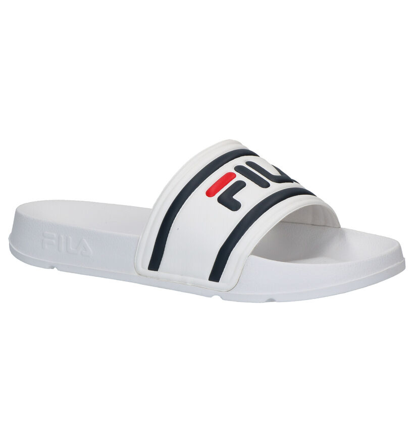 Fila Morro Bay Nu-pieds en Blanc en simili cuir (265539)