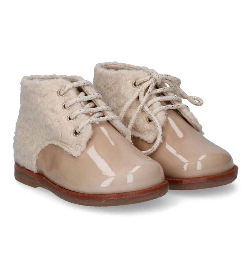 Beberlis Beige Bottines voor meisjes (315689)