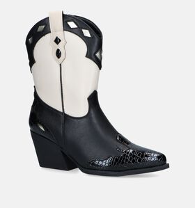 Poelman Bottes courtes en Noir pour femmes (331357)