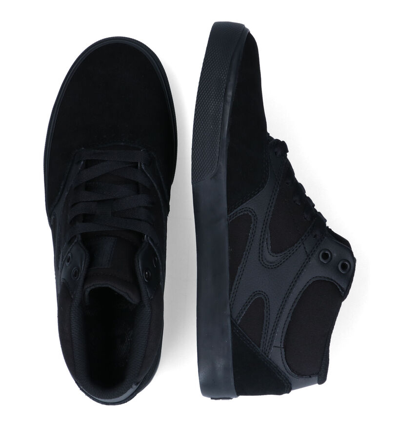 DC Shoes Kalis Vulc Mid Zwarte Sneakers voor heren (303232) - geschikt voor steunzolen