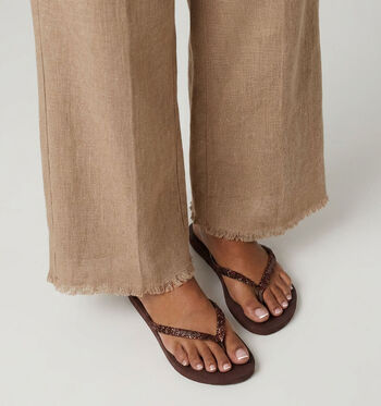 Havaianas Slippers Zwart/Bruin