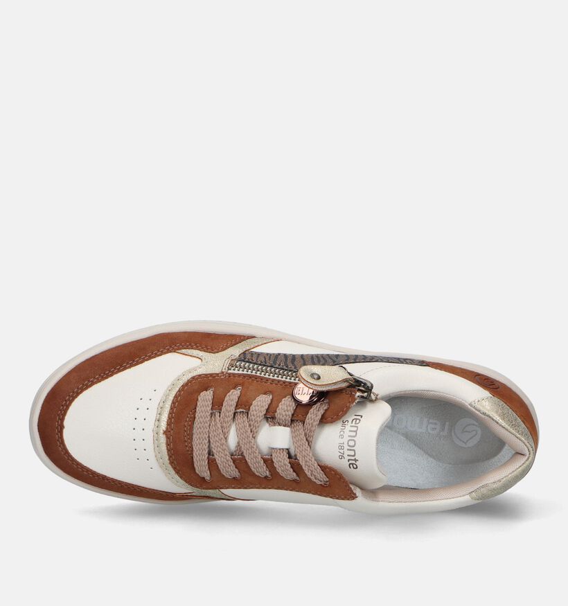 Remonte Witte Sneakers voor dames (351212) - geschikt voor steunzolen