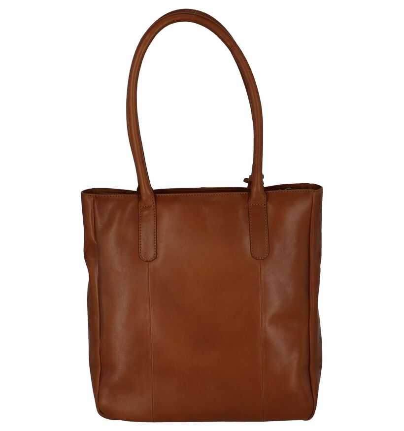 Cognac Shopper Burkely Lois Lane in leer (235375)