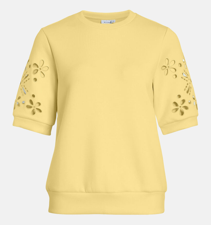 Vila Sweatshirts en Jaune pour femmes (361400)