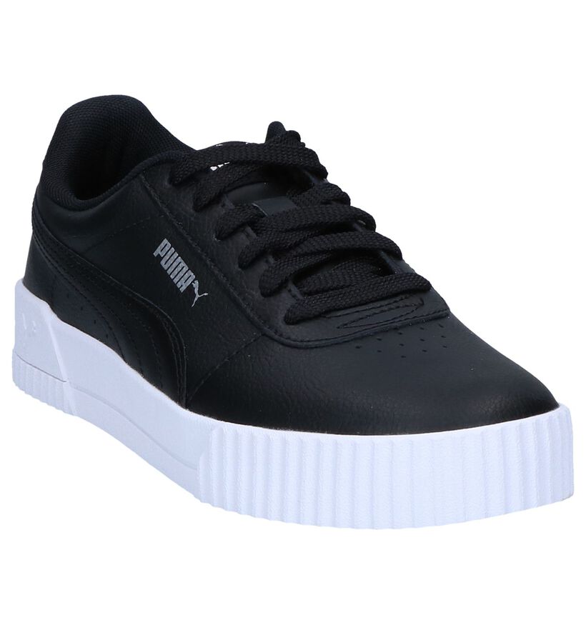 Puma Carina Baskets en Blanc en cuir (276773)