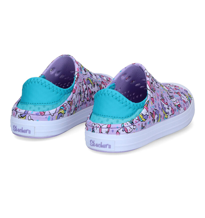 Skechers Foamies - Guzman Steps Roze Sandalen voor meisjes (307235)