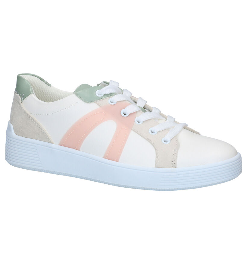 Esprit Agnes Chaussures à lacets en Blanc en simili cuir (285153)