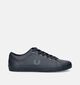 Fred Perry Baseline Zwarte Veterschoenen voor heren (349694) - geschikt voor steunzolen