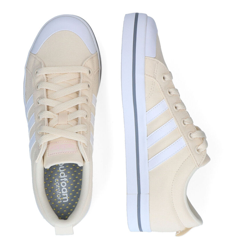 adidas Bravada Beige Sneakers voor dames (300179)