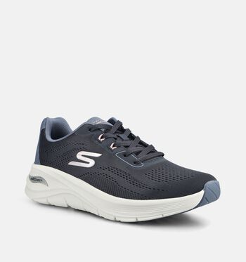 Skechers Arch Fit Low Sneakers Blauw