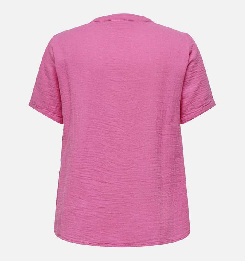 ONLY Carmakoma Thyra Roze Blouse voor dames (342931)