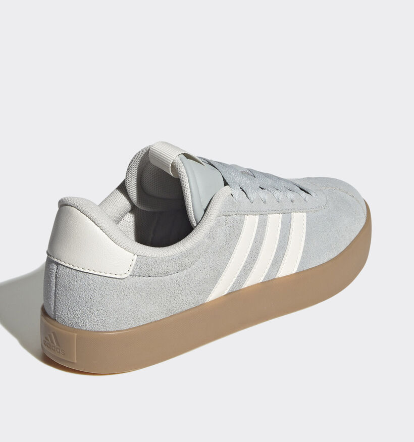adidas VL Court 3.0 Baskets sportives en Gris pour femmes (357642) - pour semelles orthopédiques