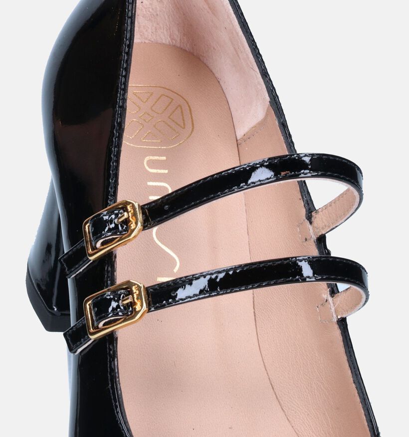 Unisa Mount Escarpins avec sangle en Noir pour femmes (349103)