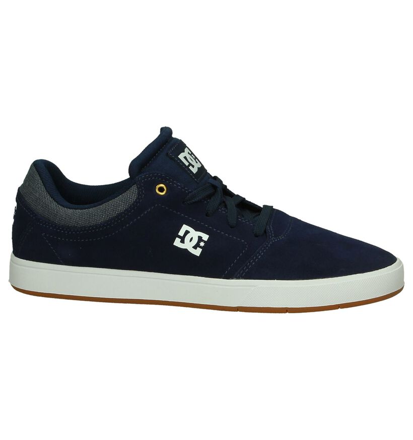 DC Shoes Crisis Blauwe Skateschoenen in daim (200501)