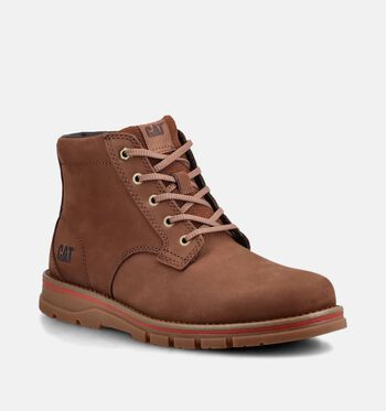 Caterpillar High Boots Cognac