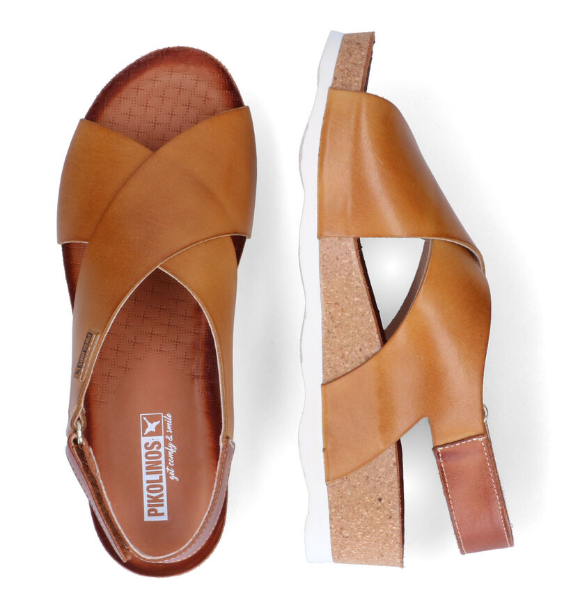 Pikolinos Mahon Sandales en Cognac pour femmes (354662)