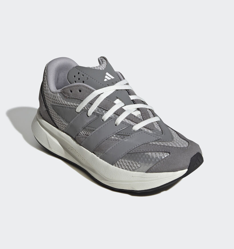 adidas LIGHTBLAZE Baskets basses en Gris pour garçons, filles (359674) - pour semelles orthopédiques