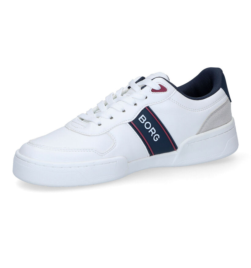 Björn Borg Chaussures à lacets en Blanc pour hommes (305895) - pour semelles orthopédiques