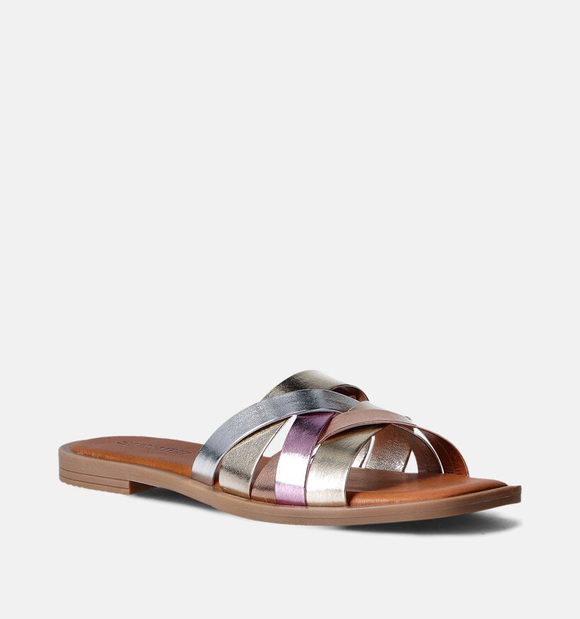 Signatur Nu-pieds plates en Or pour femmes (357873)