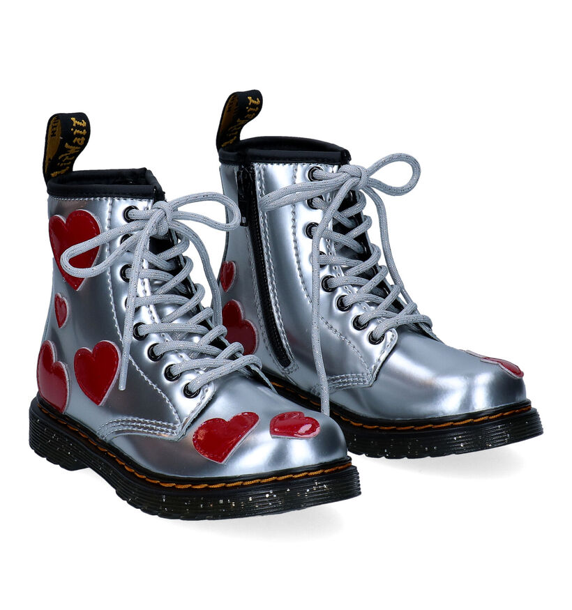 Dr. Martens 1460 Boots en Noir pour filles (343768)