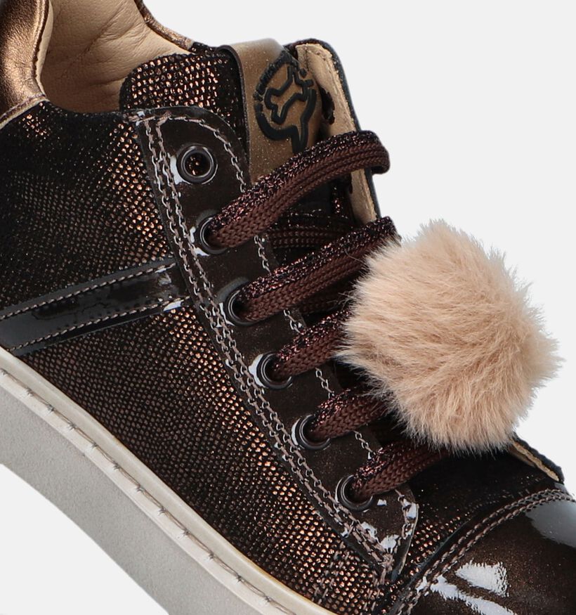 STONES and BONES Flory Bronzen Bottines voor meisjes (345820) - geschikt voor steunzolen