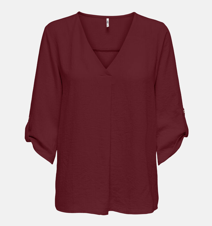 JDY Divya Blouse en Bordeaux pour femmes (359924)