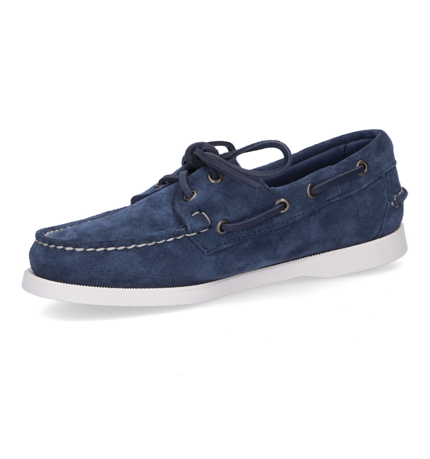 Sebago Dockside Blauwe Bootschoenen Dames Lage schoenen Online op TORFS.BE