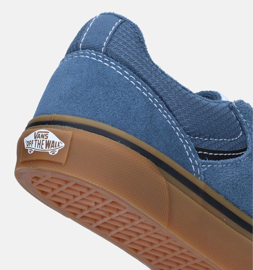 Vans Seldan Baskets de skate en Bleu pour garçons (334088)