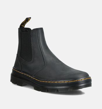 Dr. Martens Boots Zwart/Gaucho Crazy Horse/Bruin/Grijs