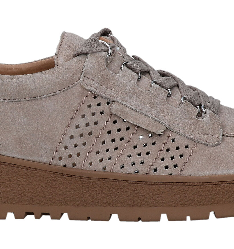 Hush Puppies Melisto Chaussures à lacets en Beige pour femmes (326981)