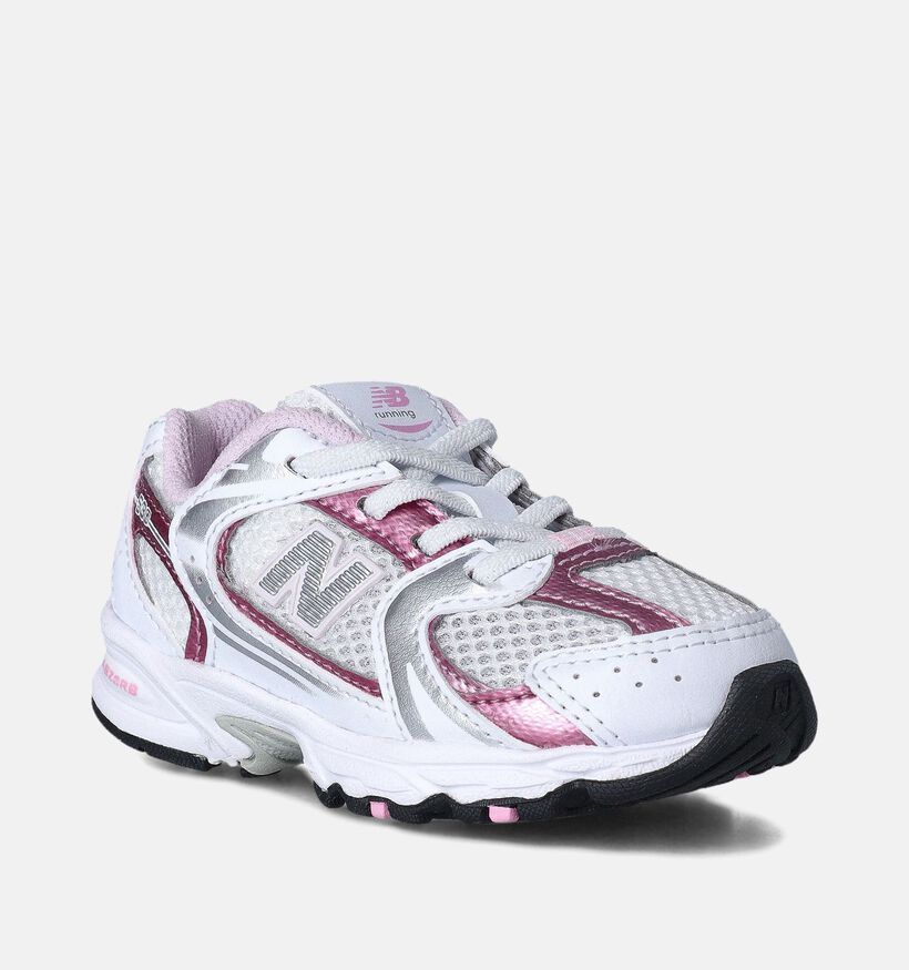 New Balance 530 Witte Sneakers voor meisjes (375128) - geschikt voor steunzolen