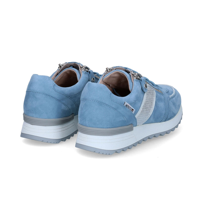 Mephisto Toscana Chaussures à lacets en Bleu pour femmes (306944) - pour semelles orthopédiques