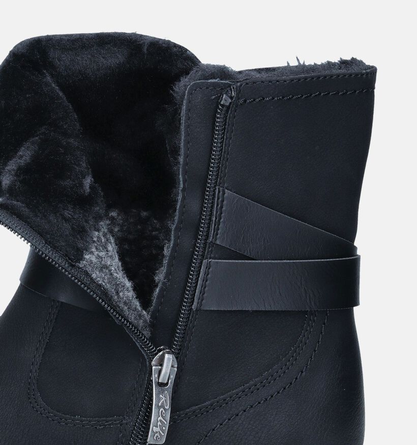 Relife Bottines motardes en Noir pour femmes (349217)