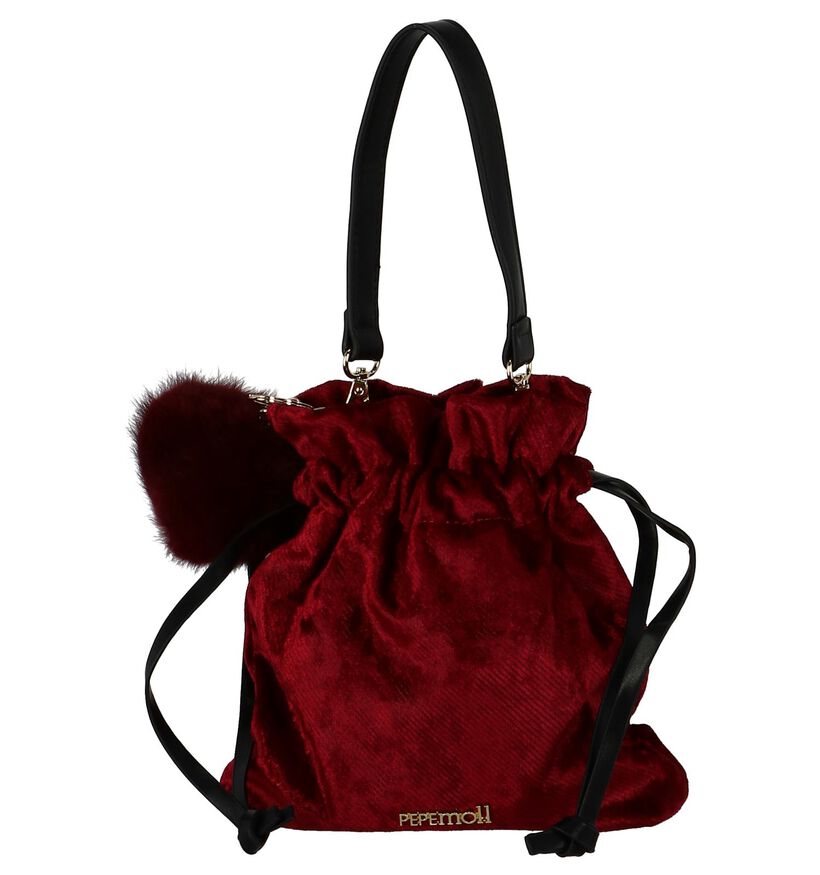 Bordeaux Bucket Bag Pepe Moll in velours (234827)