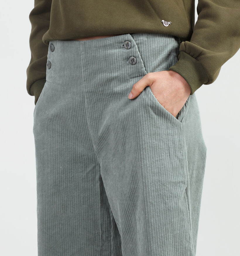 Orfeo Leontine Ecru Wijde broek voor dames (349313)