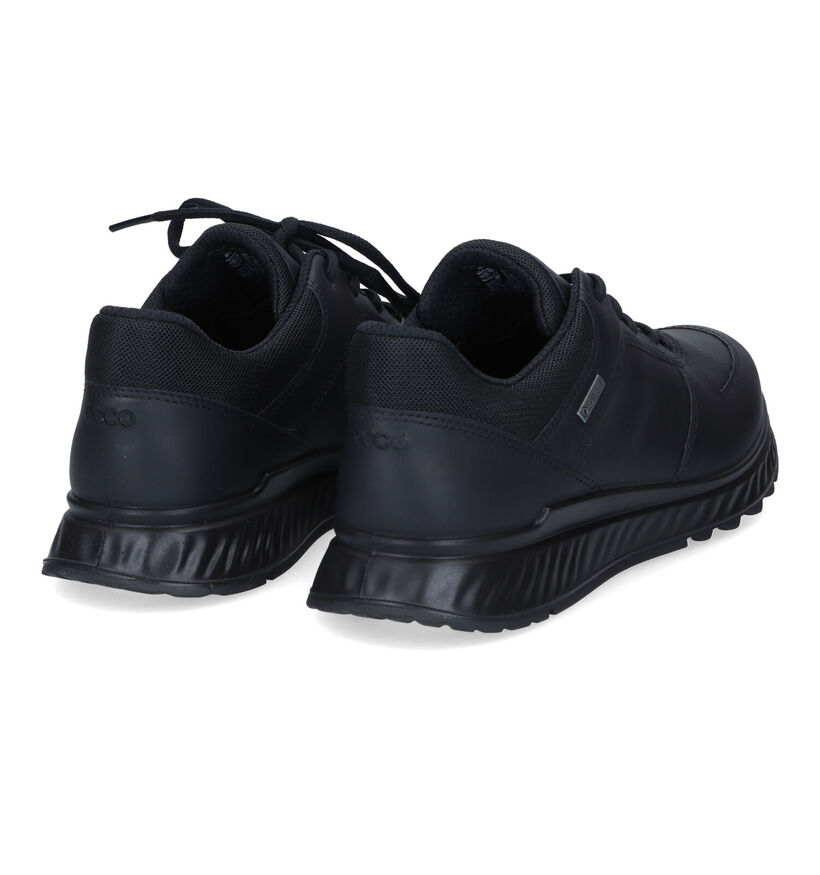 ECCO Exostride Chaussures à lacets en Noir pour femmes (314898) - pour semelles orthopédiques