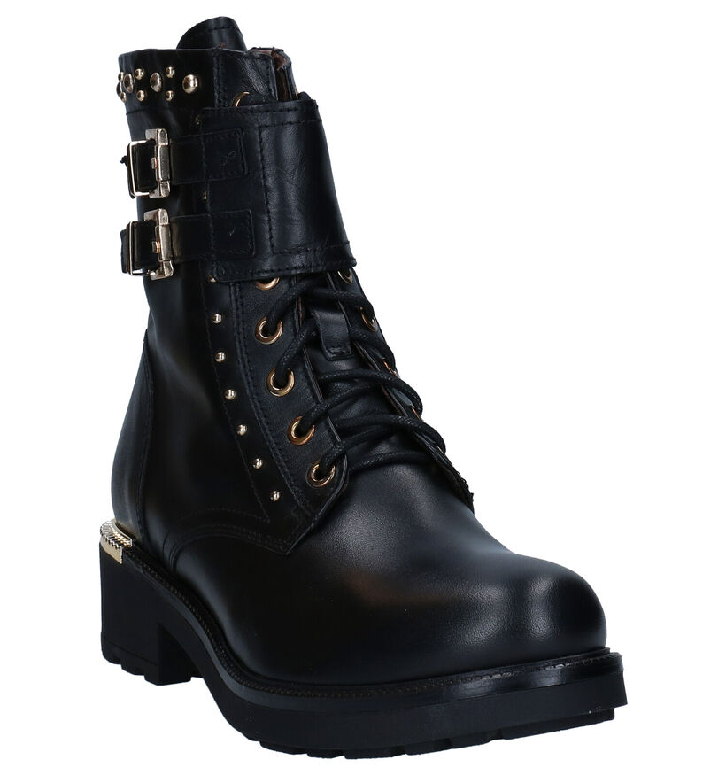 NeroGiardini Bottines en Noir en cuir (283191)