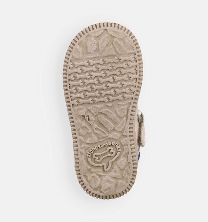 STONES and BONES Nepo Baskets pour b&eacute;b&eacute; en Beige pour gar&ccedil;ons (373736) - pour semelles orthop&eacute;diques